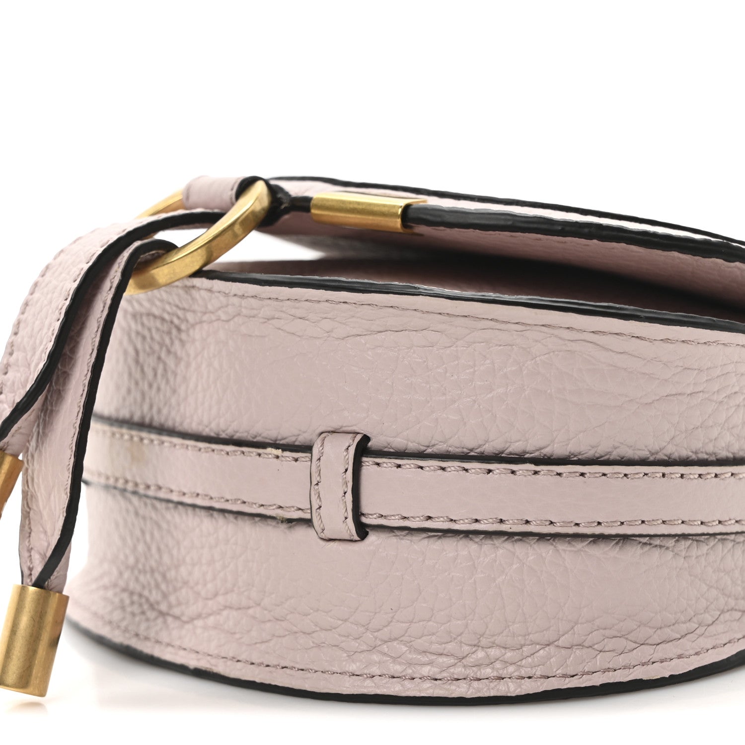 Chloe Calfskin Nano Marcie Saddle Bag Misty Lavender 9 of 9