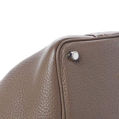 Hermes Taurillon Clemence Picotin Lock 18 PM Etoupe 10 of 12