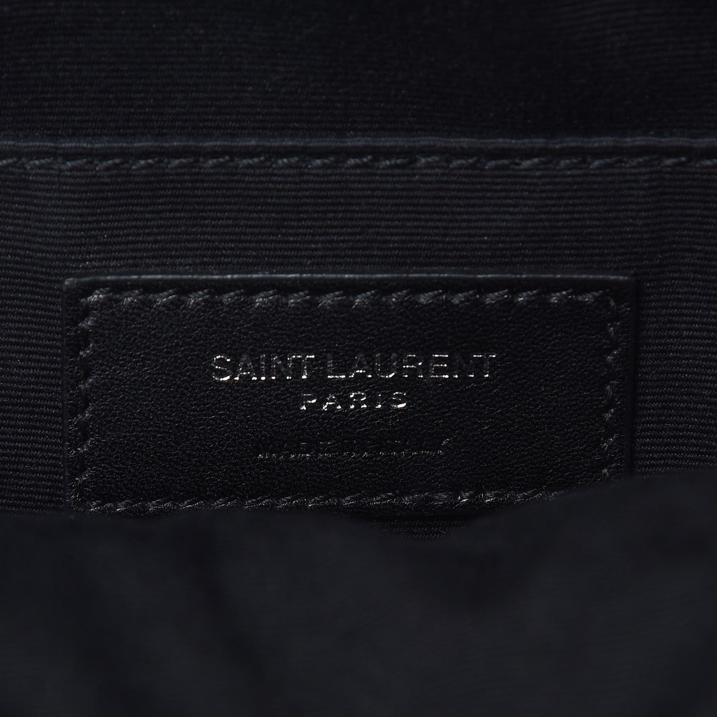Lambskin Monogram Small Lou Camera Bag Asphalt