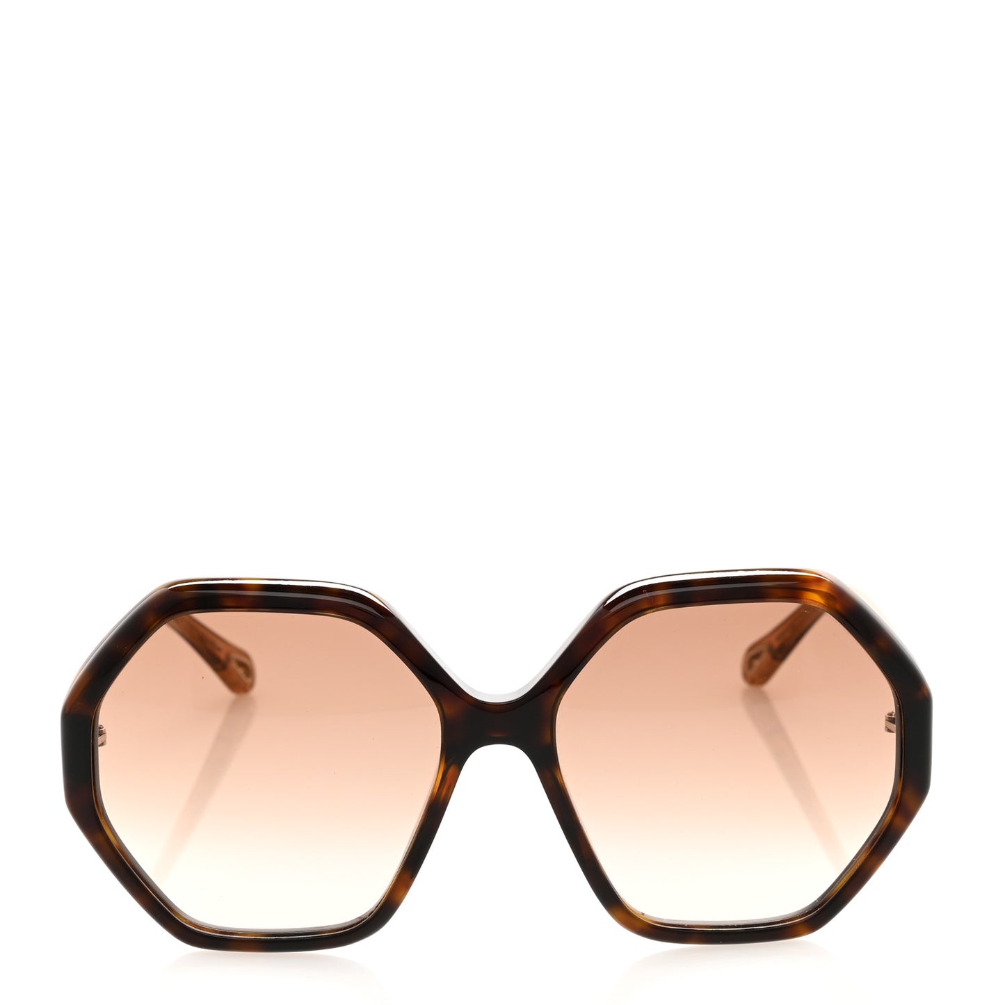 Octagonal Esther Sunglasses CH0008S Dark Havana