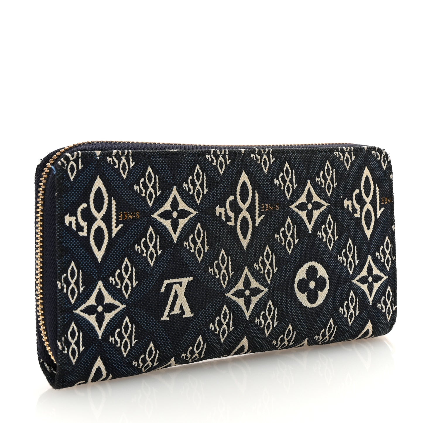 Jacquard Since 1854 Zippy Wallet Blue