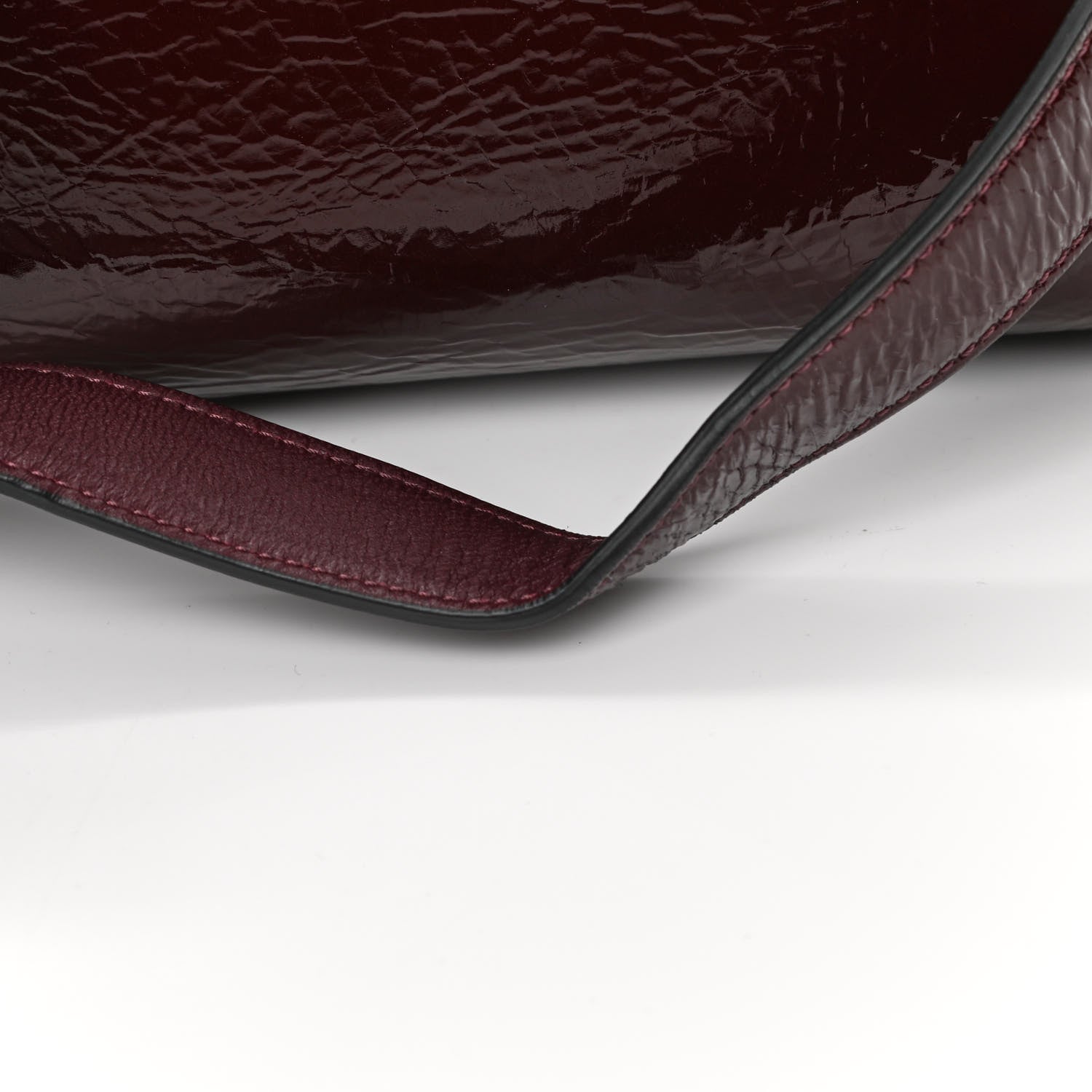 Givenchy Crinkled Patent Calfskin Small Antigona Aubergine 11 of 11