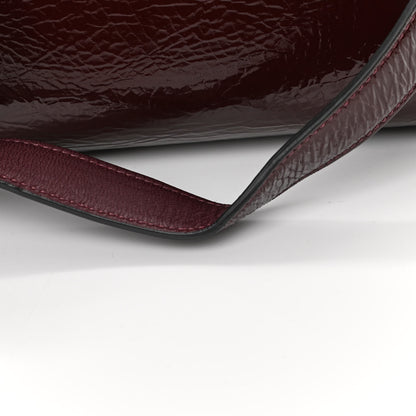 Givenchy Crinkled Patent Calfskin Small Antigona Aubergine 11 of 11