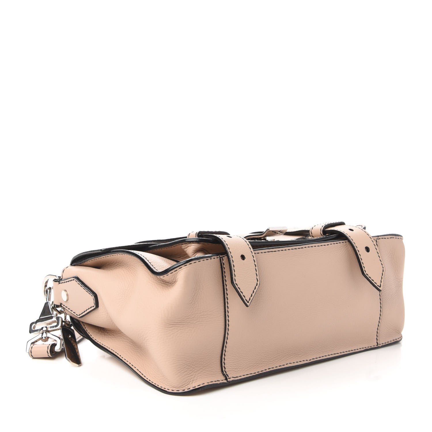 Proenza Schouler Grained Calfskin Medium Contrast Stitch PS1 Satchel Sand 4 of 9