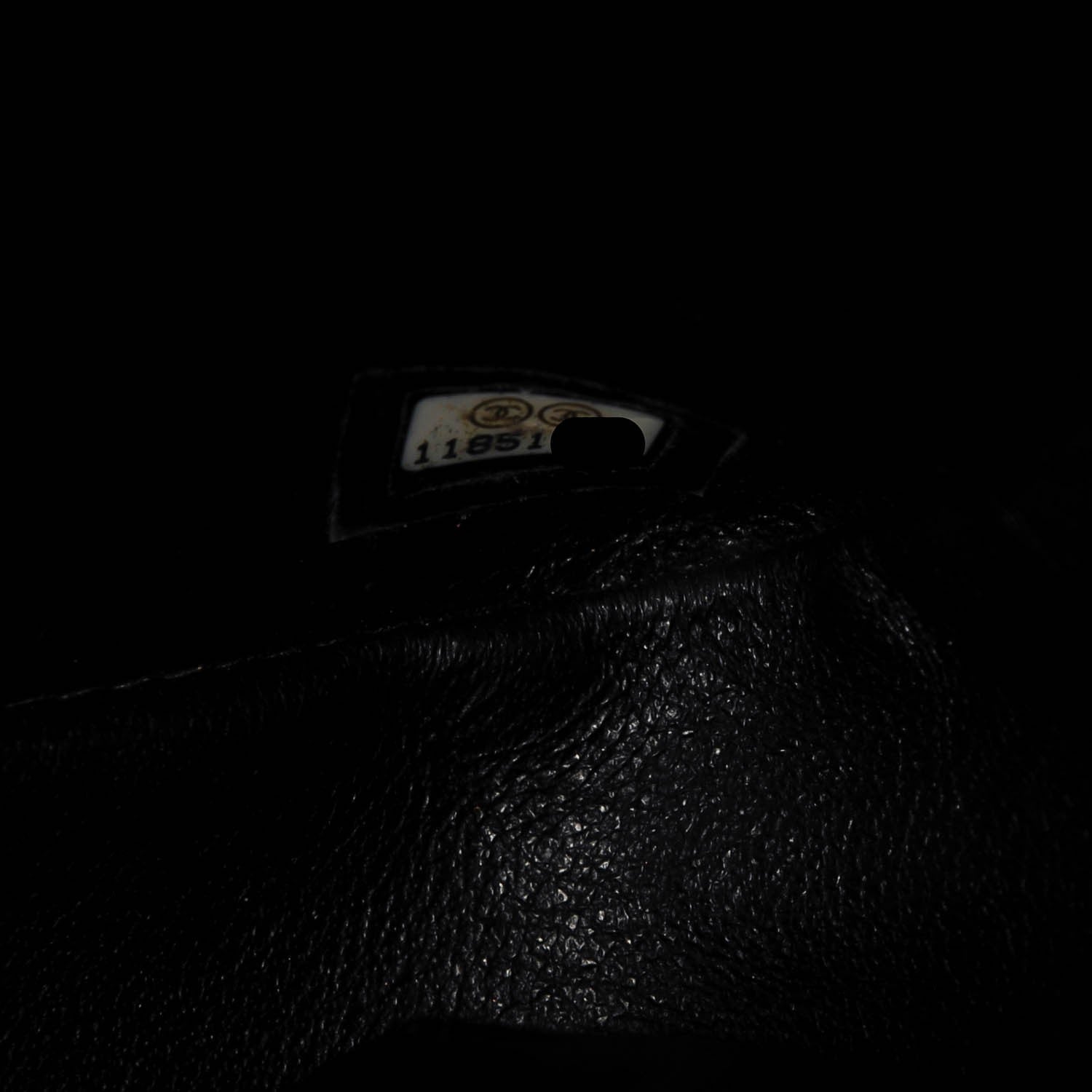 Chanel Caviar Quilted Jumbo Single Flap Black 8 of 8