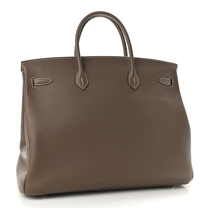 Hermes Togo Birkin 40 Etoupe 2 of 11