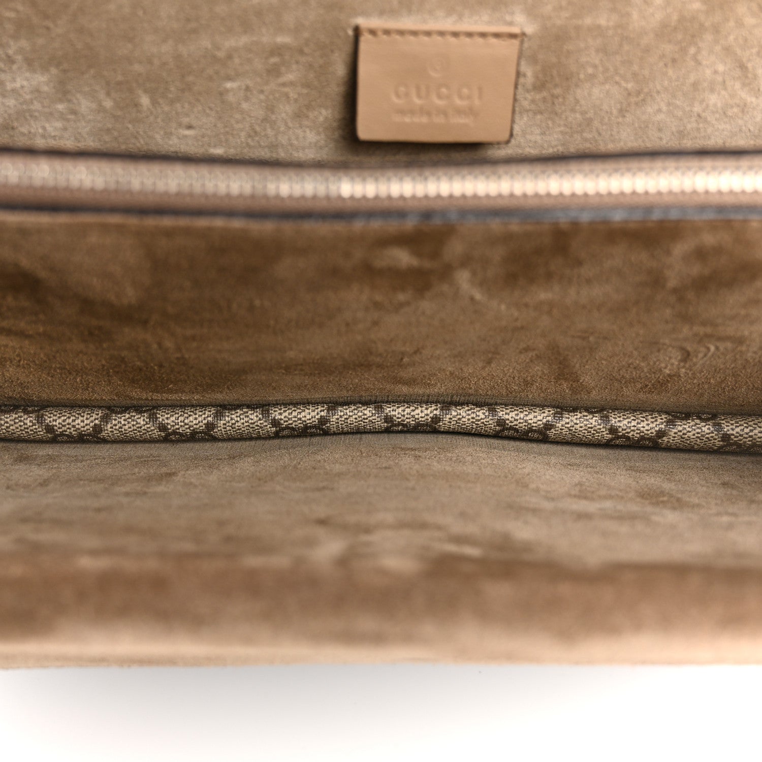 Gucci GG Supreme Monogram Small Dionysus Shoulder Bag Taupe 6 of 14