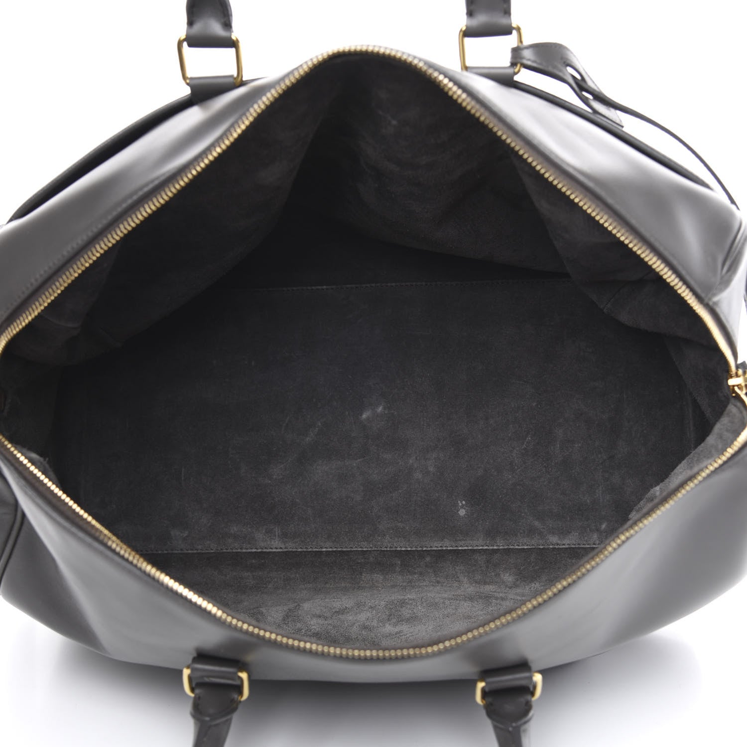 Saint Laurent Calfskin Classic Duffle 12 Earth 6 of 15