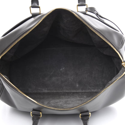 Saint Laurent Calfskin Classic Duffle 12 Earth 6 of 15