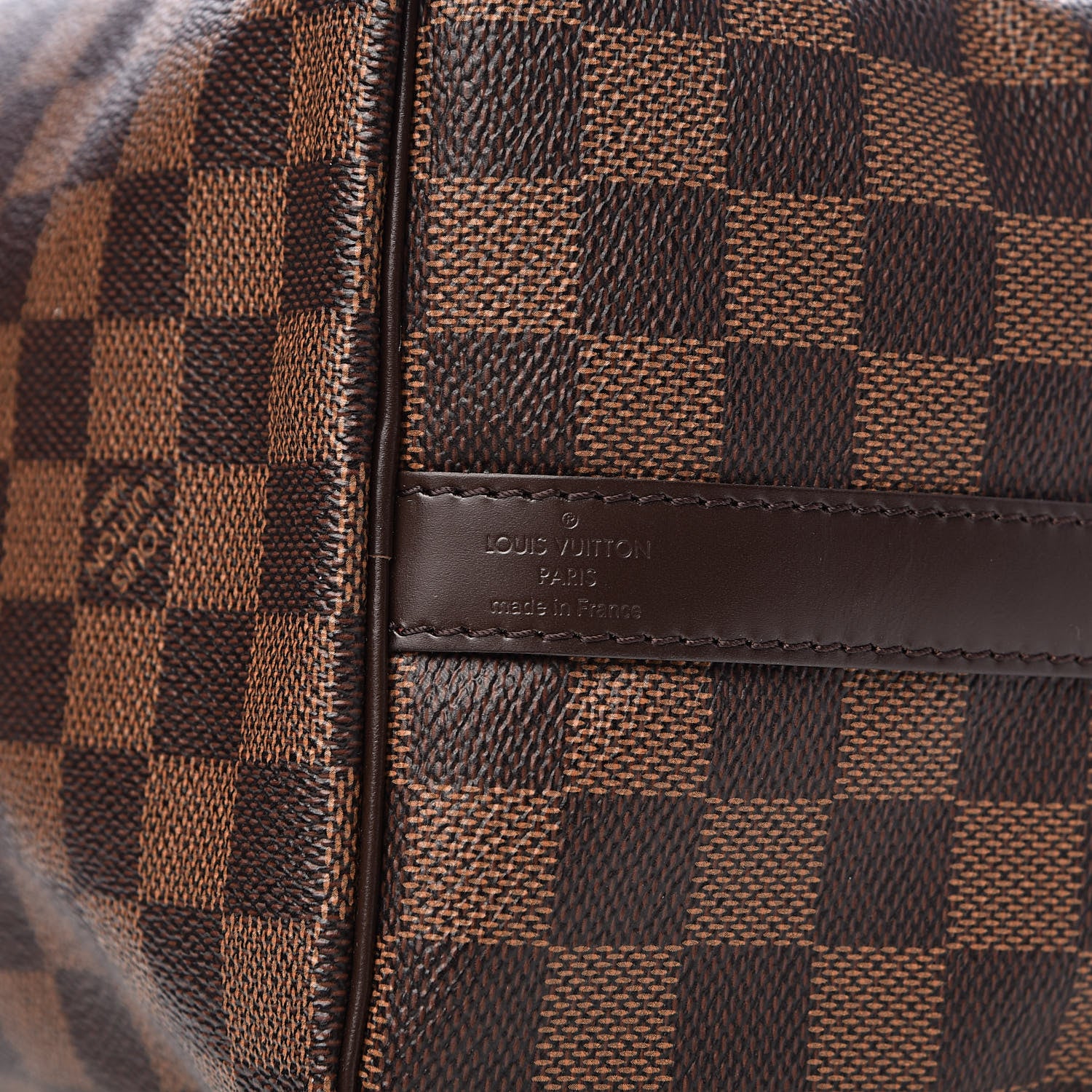 Louis Vuitton Damier Ebene Speedy Bandouliere 25 7 of 10