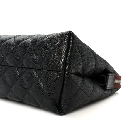 Chanel Caviar Quilted Cosmetic Case Black 10 of 10