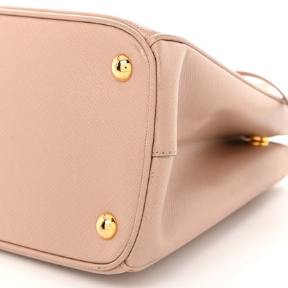 Prada Saffiano Lux Small Galleria Double Zip Tote Cipria 10 of 12