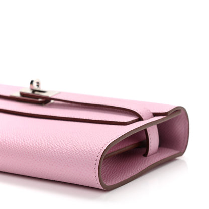 Hermes Epsom Kelly To Go Wallet Mauve Sylvestre 9 of 10
