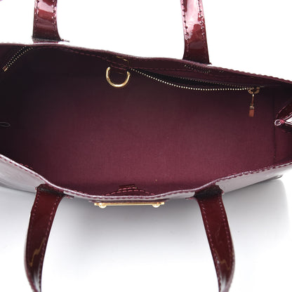 Louis Vuitton Vernis Wilshire PM Rouge Fauviste 5 of 11