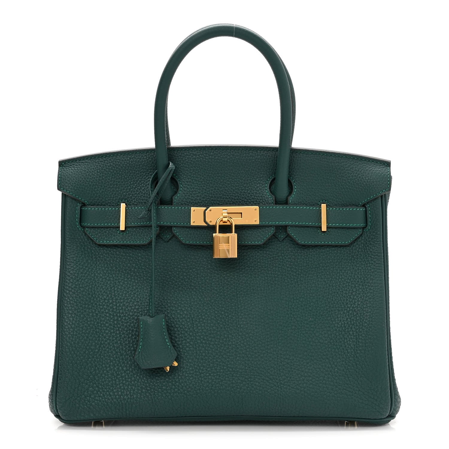Hermes Togo Birkin 30 Malachite 1 of 13