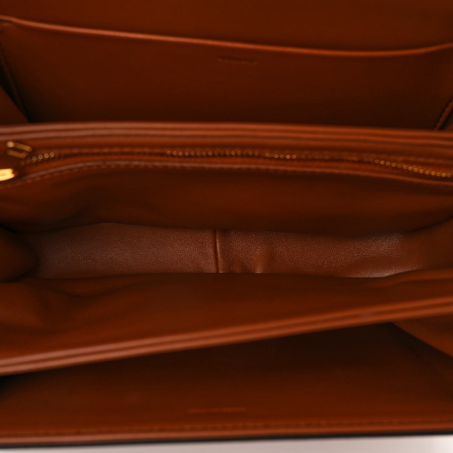 Natural Calfskin Medium Triomphe Tan