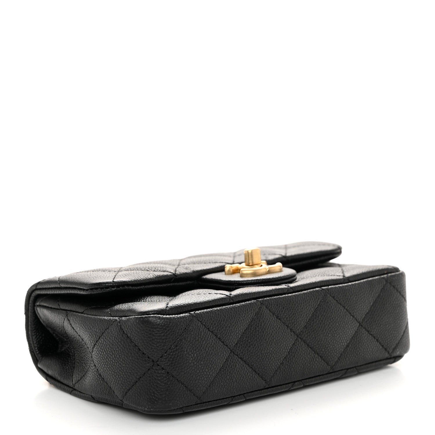 Chanel Caviar Quilted Mini Sweetheart Rectangular Flap Black 4 of 11