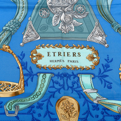 Hermes Silk Etriers Scarf 90 4 of 5