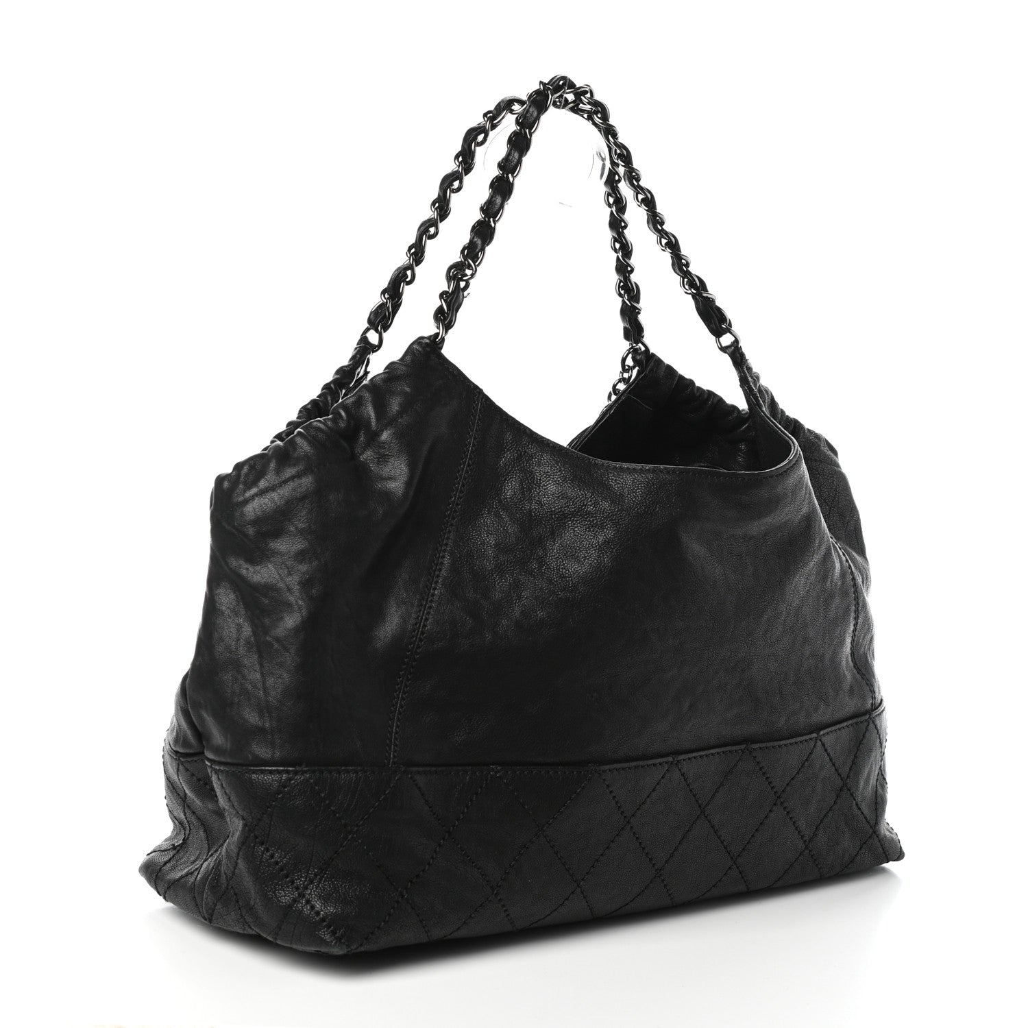 Chanel Calfskin Baby Coco Cabas Black 3 of 9