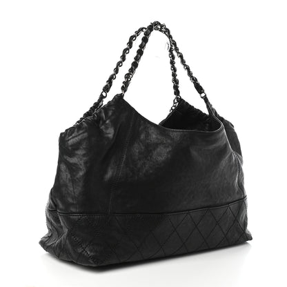 Chanel Calfskin Baby Coco Cabas Black 3 of 9