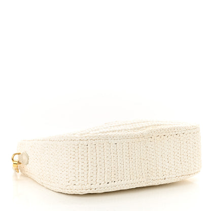 Miu Miu Crochet Mini Wander Hobo White 4 of 10