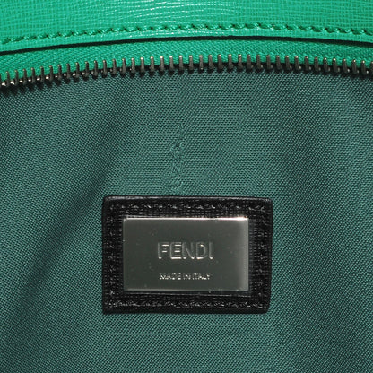 Fendi Vitello Elite Cuoio Monster Buggies Medium Roll Tote Zaffire Black Multicolor Lago 5 of 9