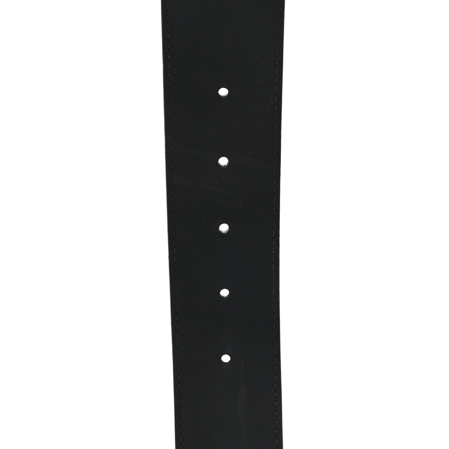 Gucci Textured Calfskin Double G 40mm Belt 80 32 Black 4 of 4