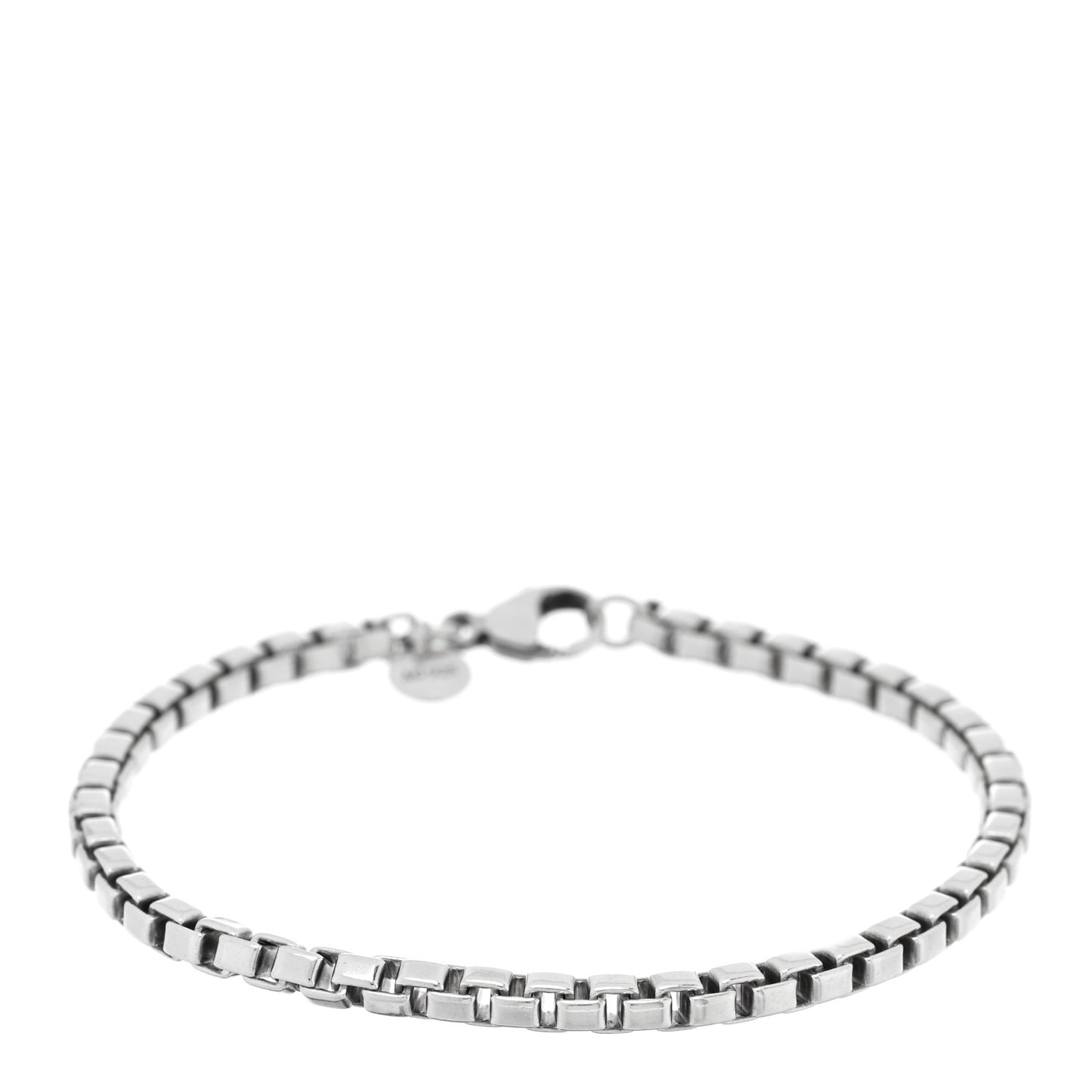 Sterling Silver 4mm Venetian Link Bracelet