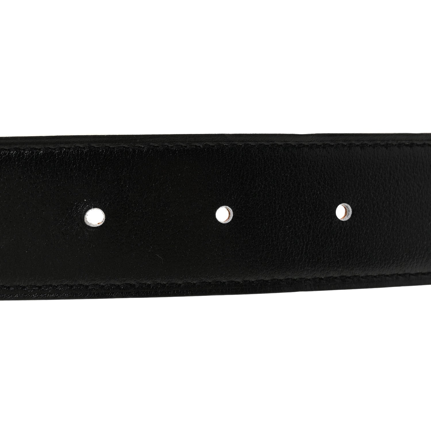 Hermes Box Togo 32mm H Belt 85 34 Black Gold 4 of 6