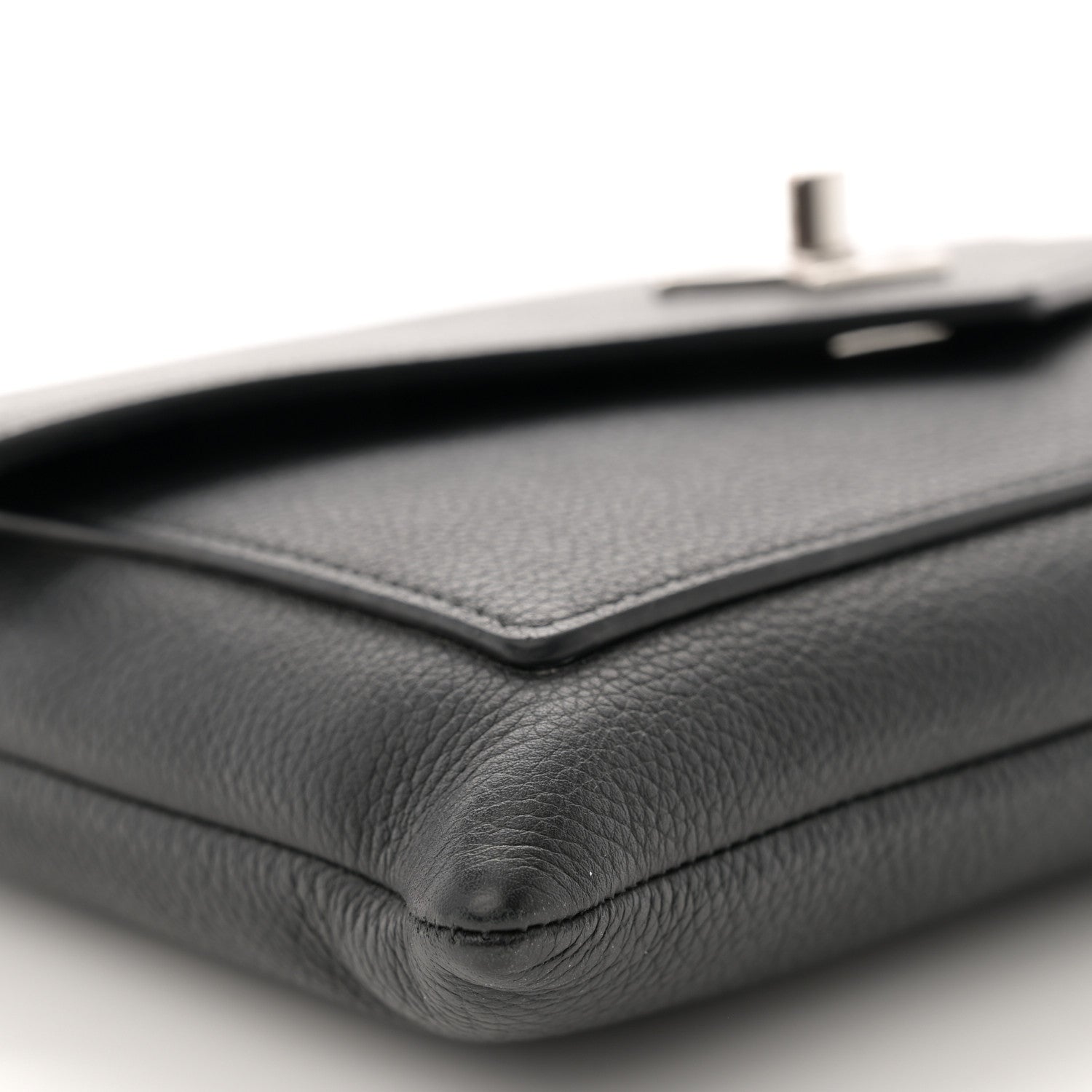 Louis Vuitton Soft Calfskin My Lockme Pochette Black 9 of 11