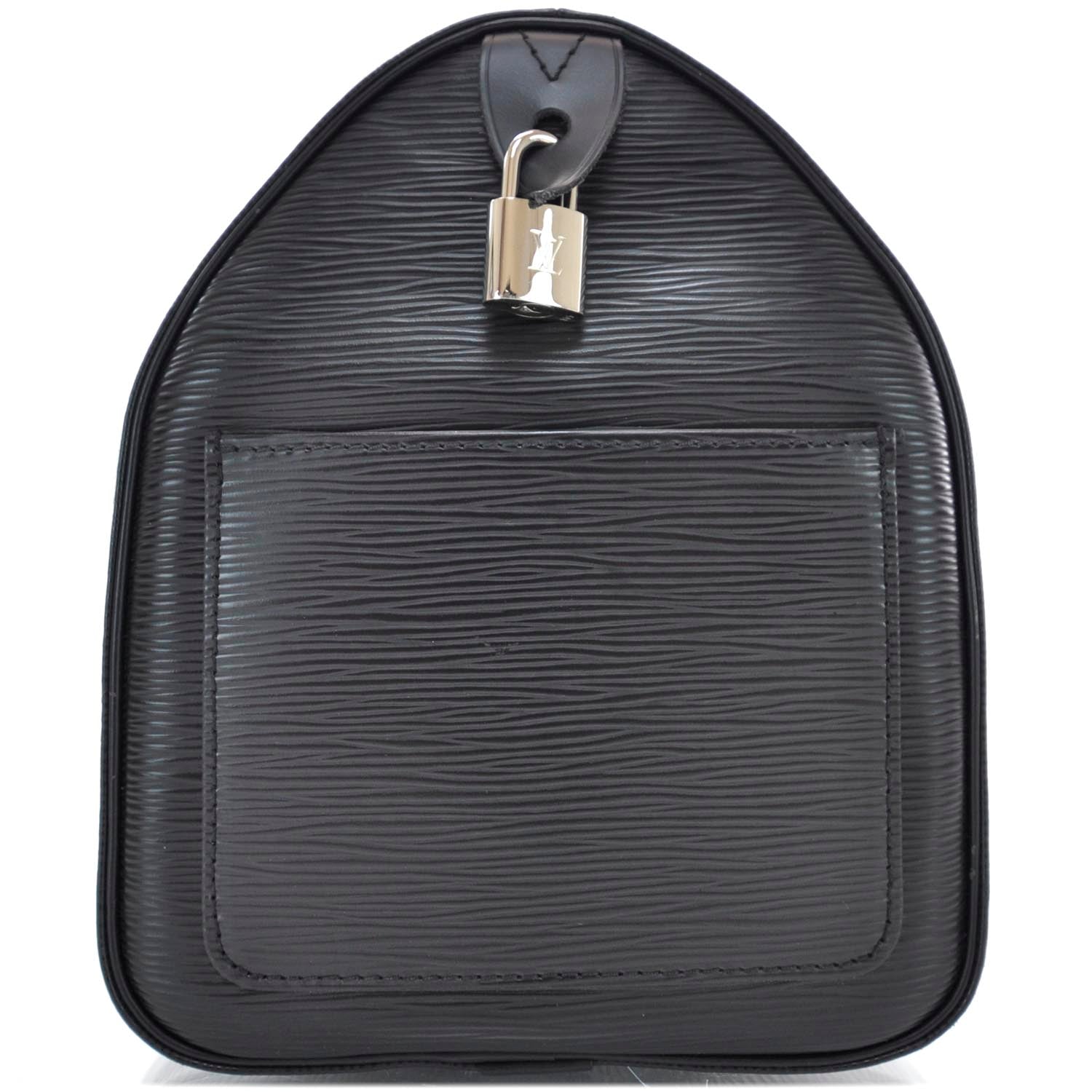Louis Vuitton Epi Speedy 30 Black 5 of 10