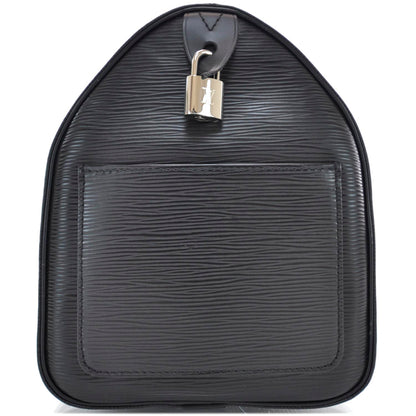 Louis Vuitton Epi Speedy 30 Black 5 of 10