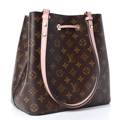Louis Vuitton Monogram Neonoe MM Rose Poudre 3 of 9