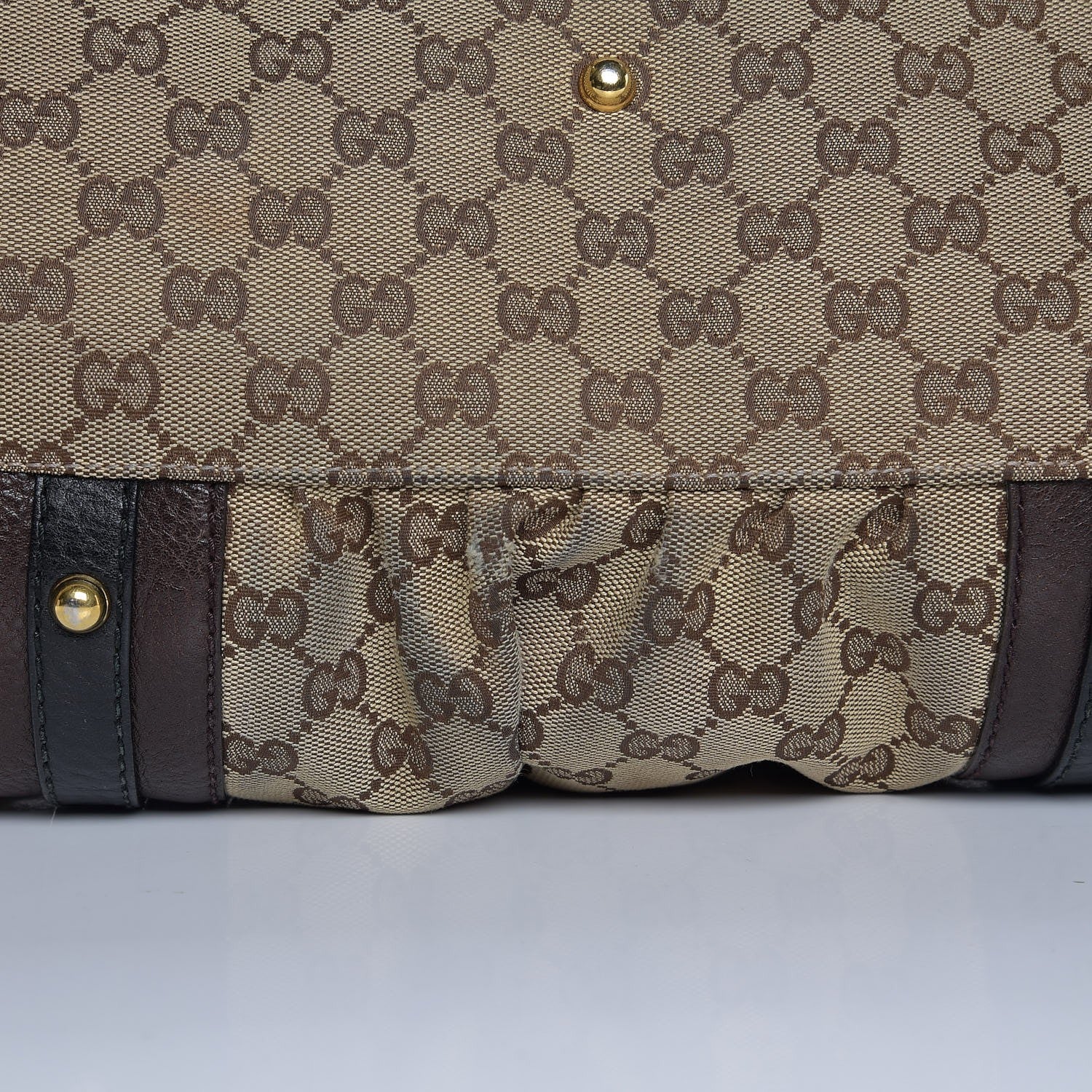 Gucci Monogram Medium Interlocking Icon Tote Dark Brown 9 of 14