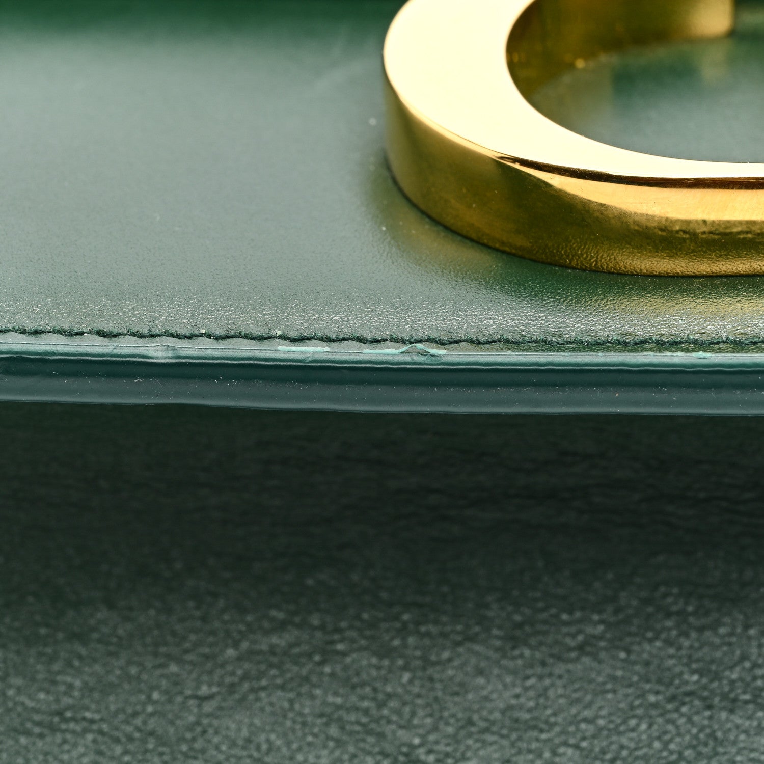 Christian Dior Smooth Calfskin 30 Montaigne Flap Bag Green 10 of 12