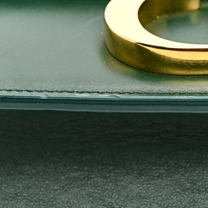 Christian Dior Smooth Calfskin 30 Montaigne Flap Bag Green 10 of 12