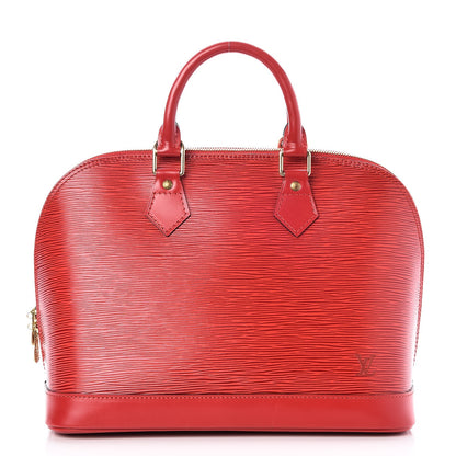 Louis Vuitton Epi Alma PM Castillan Red 1 of 7