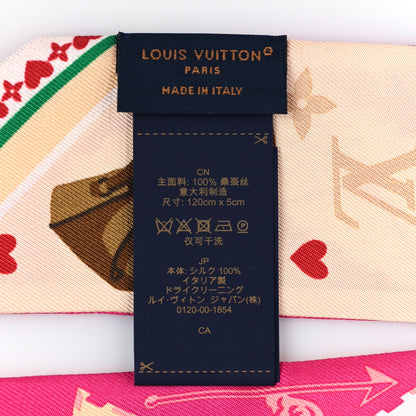 Louis Vuitton Silk Monogram LV Love Letters BB Bandeau Pink 3 of 3