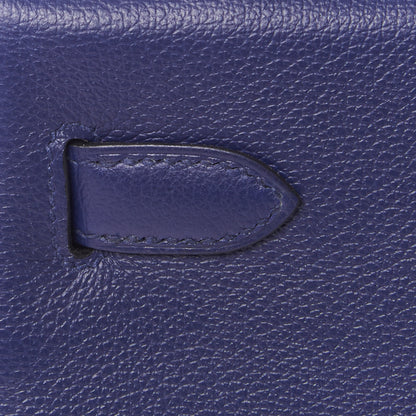 Hermes Evercolor Verso Kelly Retourne 28 Bleu Encre Bleu Zellige 12 of 35
