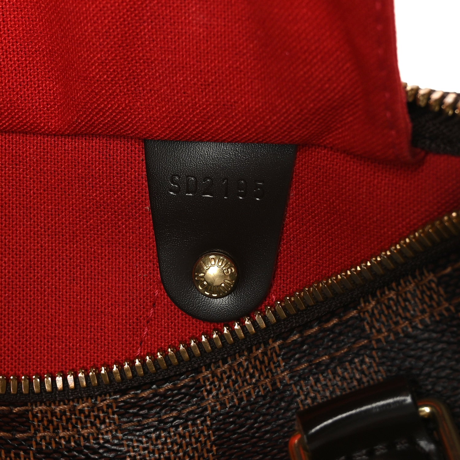 Louis Vuitton Damier Ebene Speedy Bandouliere 25 7 of 12