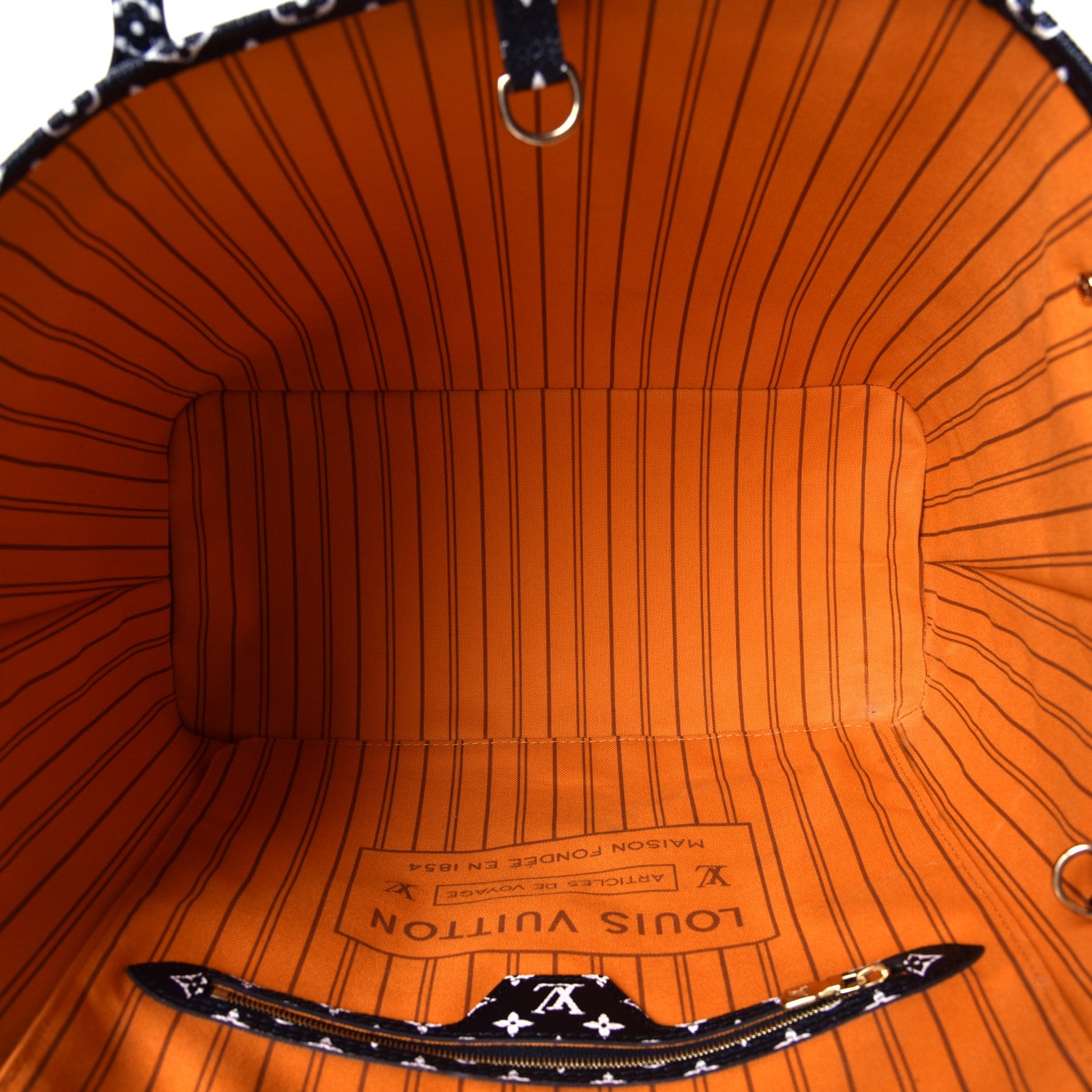 Louis Vuitton Monogram Giant Jungle Neverfull MM Black 4 of 4