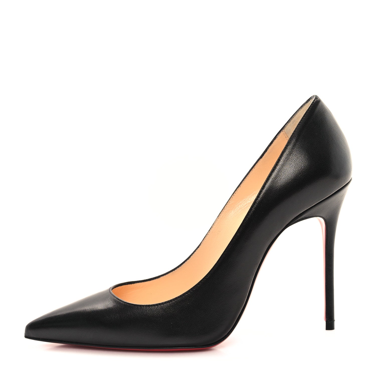 Christian Louboutin Shiny Nappa Kate 100 Pumps 35.5 Black 1 of 9