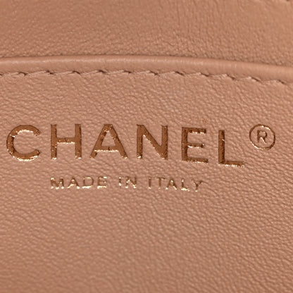 Chanel Lambskin Quilted Mini Rectangular Flap Beige 6 of 11