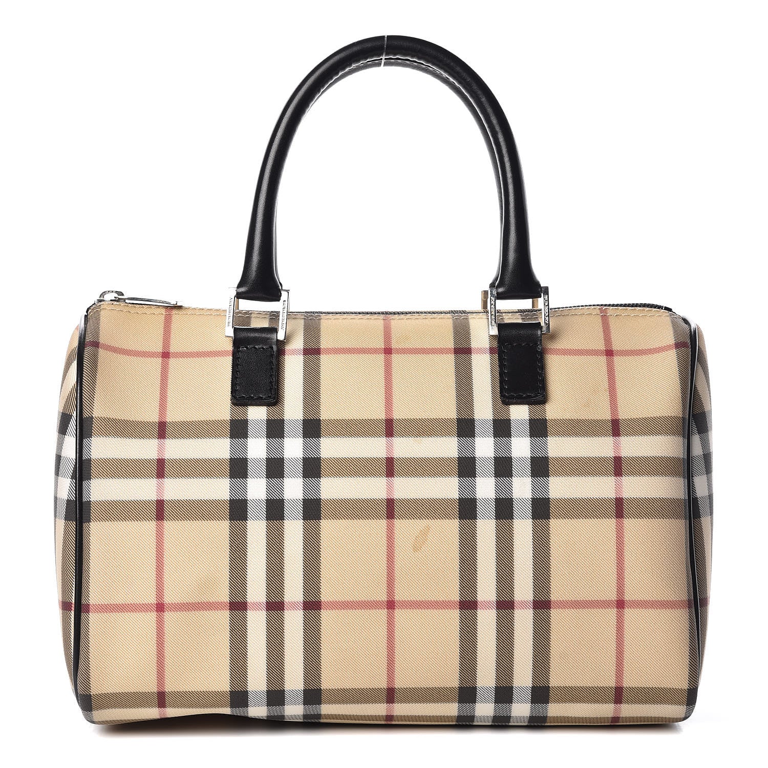 Burberry Canvas House Check Boston Black 1 of 14