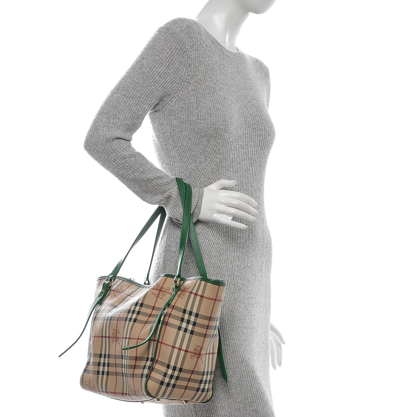 Haymarket Check Small Canterbury Tote Pine
