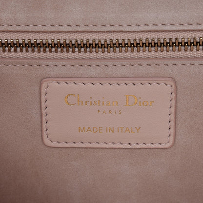 Christian Dior Lambskin Cannage Large Dioraddict Flap Rose Poudre 6 of 16
