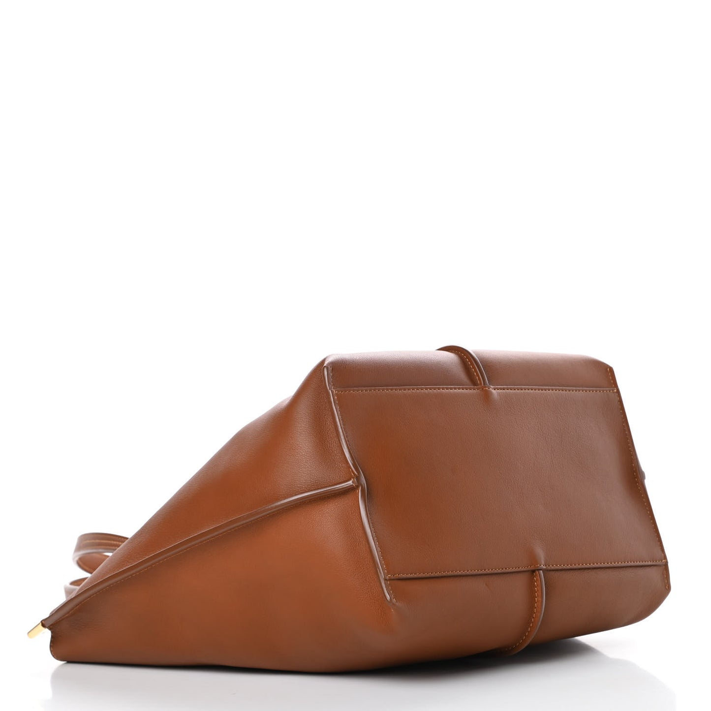 Smooth Calfskin Medium Vick Tote Caramel