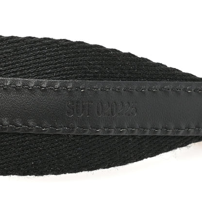Goyard Canvas Calfskin Adjustable Shoulder Strap Black 6 of 6