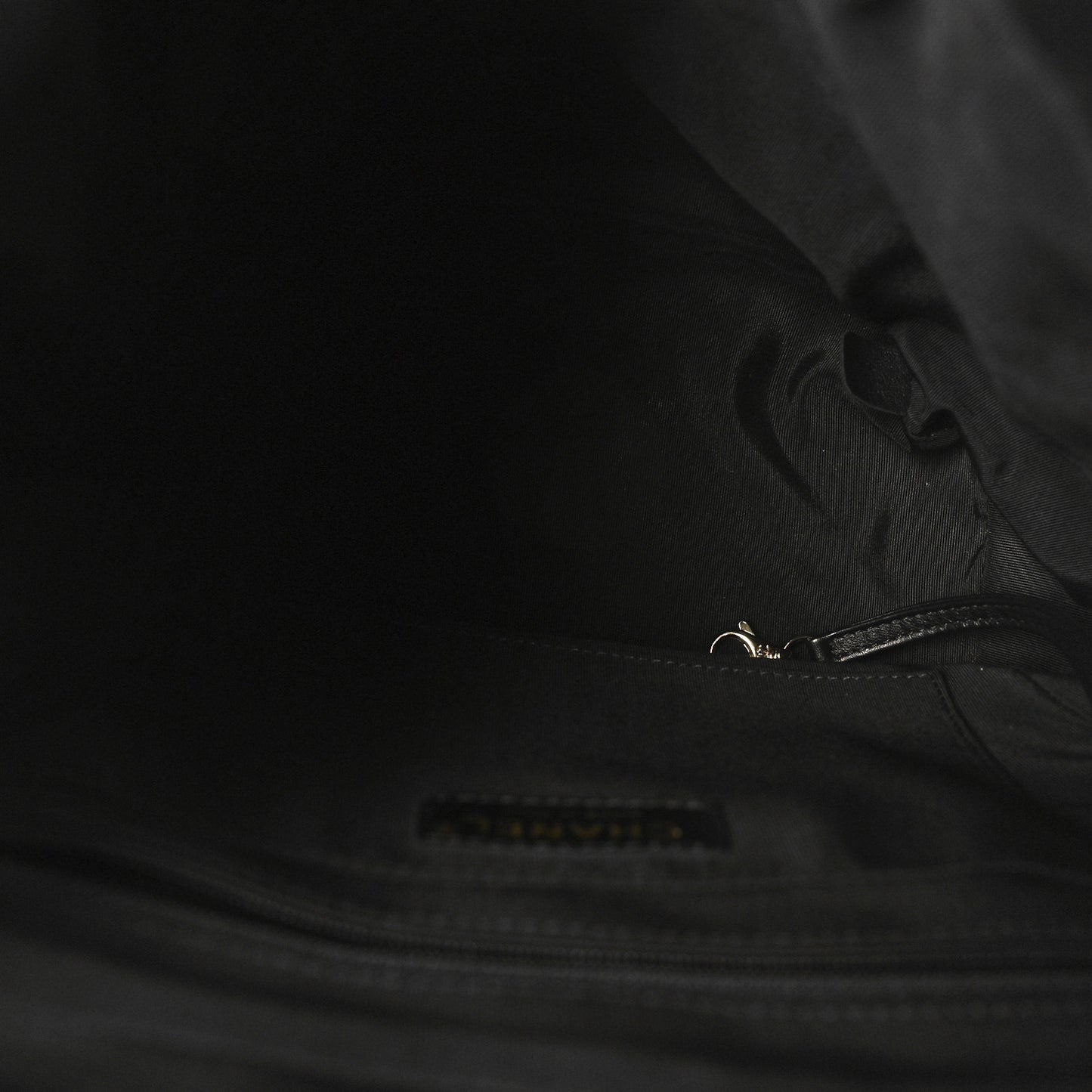 Lambskin Quilted Large Urban Spirit Backpack Black