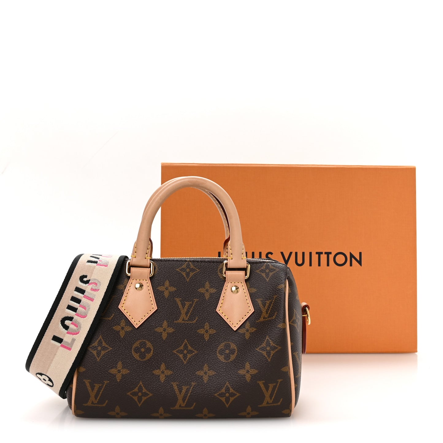 Monogram Speedy Bandouliere 20 Black